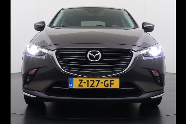 Mazda CX-3 2.0 SkyActiv-G 120 GT-M CAMERA | STOELVERWARMING | HEAD-UP DISPLAY | APPLE/ANDROID AUTO/CARPLAY | AFNEEMBARE TREKHAAK | VOLLEDIG ONDERHOUDEN | ALL-IN PRIJS | RIJKLAAR GELEVERD MET 12 MAANDEN BOVAG GARANTIE