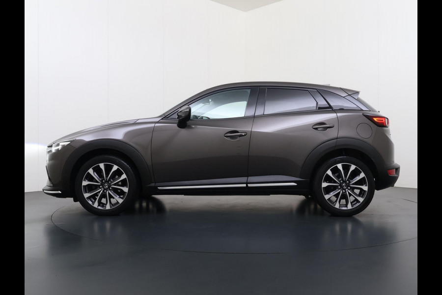 Mazda CX-3 2.0 SkyActiv-G 120 GT-M CAMERA | STOELVERWARMING | HEAD-UP DISPLAY | APPLE/ANDROID AUTO/CARPLAY | AFNEEMBARE TREKHAAK | VOLLEDIG ONDERHOUDEN | ALL-IN PRIJS | RIJKLAAR GELEVERD MET 12 MAANDEN BOVAG GARANTIE