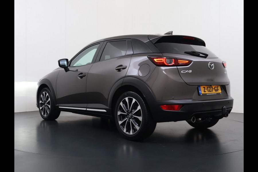 Mazda CX-3 2.0 SkyActiv-G 120 GT-M CAMERA | STOELVERWARMING | HEAD-UP DISPLAY | APPLE/ANDROID AUTO/CARPLAY | AFNEEMBARE TREKHAAK | VOLLEDIG ONDERHOUDEN | ALL-IN PRIJS | RIJKLAAR GELEVERD MET 12 MAANDEN BOVAG GARANTIE