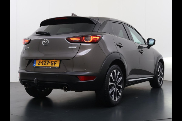 Mazda CX-3 2.0 SkyActiv-G 120 GT-M CAMERA | STOELVERWARMING | HEAD-UP DISPLAY | APPLE/ANDROID AUTO/CARPLAY | AFNEEMBARE TREKHAAK | VOLLEDIG ONDERHOUDEN | ALL-IN PRIJS | RIJKLAAR GELEVERD MET 12 MAANDEN BOVAG GARANTIE
