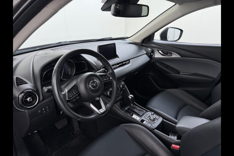 Mazda CX-3 2.0 SkyActiv-G 120 GT-M CAMERA | STOELVERWARMING | HEAD-UP DISPLAY | APPLE/ANDROID AUTO/CARPLAY | AFNEEMBARE TREKHAAK | VOLLEDIG ONDERHOUDEN | ALL-IN PRIJS | RIJKLAAR GELEVERD MET 12 MAANDEN BOVAG GARANTIE