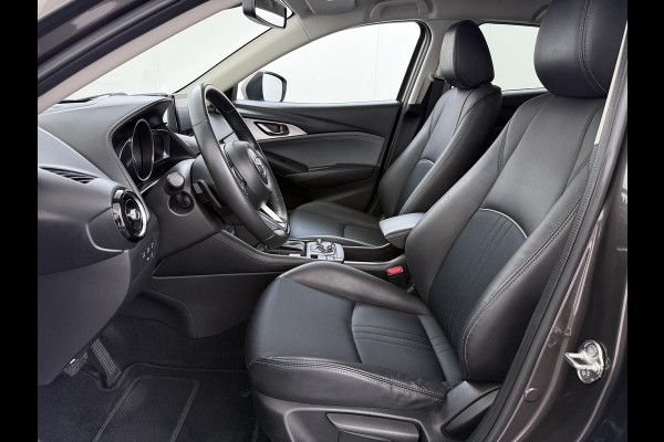 Mazda CX-3 2.0 SkyActiv-G 120 GT-M CAMERA | STOELVERWARMING | HEAD-UP DISPLAY | APPLE/ANDROID AUTO/CARPLAY | AFNEEMBARE TREKHAAK | VOLLEDIG ONDERHOUDEN | ALL-IN PRIJS | RIJKLAAR GELEVERD MET 12 MAANDEN BOVAG GARANTIE