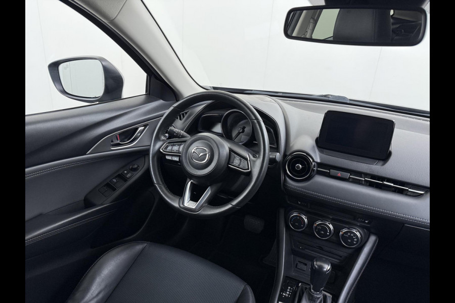 Mazda CX-3 2.0 SkyActiv-G 120 GT-M CAMERA | STOELVERWARMING | HEAD-UP DISPLAY | APPLE/ANDROID AUTO/CARPLAY | AFNEEMBARE TREKHAAK | VOLLEDIG ONDERHOUDEN | ALL-IN PRIJS | RIJKLAAR GELEVERD MET 12 MAANDEN BOVAG GARANTIE