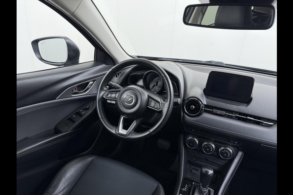 Mazda CX-3 2.0 SkyActiv-G 120 GT-M CAMERA | STOELVERWARMING | HEAD-UP DISPLAY | APPLE/ANDROID AUTO/CARPLAY | AFNEEMBARE TREKHAAK | VOLLEDIG ONDERHOUDEN | ALL-IN PRIJS | RIJKLAAR GELEVERD MET 12 MAANDEN BOVAG GARANTIE