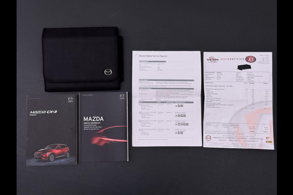 Mazda CX-3 2.0 SkyActiv-G 120 GT-M CAMERA | STOELVERWARMING | HEAD-UP DISPLAY | APPLE/ANDROID AUTO/CARPLAY | AFNEEMBARE TREKHAAK | VOLLEDIG ONDERHOUDEN | ALL-IN PRIJS | RIJKLAAR GELEVERD MET 12 MAANDEN BOVAG GARANTIE