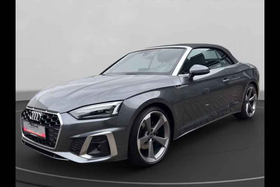 Audi A5 Cabriolet 35 Tfsi S-LINE ** LED, VIRTUAL, LEDER, NEKVERW, MASSAGE, 20-inch LMV ** UNFALLFREI - Slechts 29.403km (!) ** ** INFORMEER OOK NAAR ONZE AANTREKKELIJKE FINANCIAL-LEASE TARIEVEN **