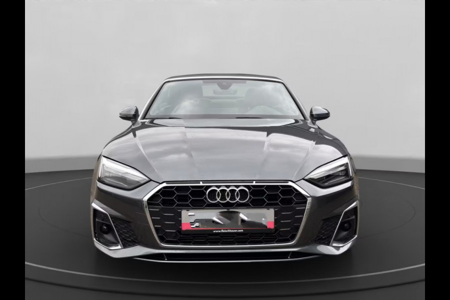Audi A5 Cabriolet 35 Tfsi S-LINE ** LED, VIRTUAL, LEDER, NEKVERW, MASSAGE, 20-inch LMV ** UNFALLFREI - Slechts 29.403km (!) ** ** INFORMEER OOK NAAR ONZE AANTREKKELIJKE FINANCIAL-LEASE TARIEVEN **