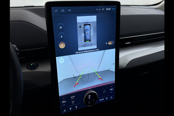 Ford Mustang Mach-E Extended RWD 98kWh SOH 94% Trekhaak Adap.Cruise B&O-Audio Leder 360°Camera Stoel+Stuurverwarming Navi Ecc Apple Carplay A Lmv 18" Privacy Glas Pdc Voorruitverwarming DAB Elek.Achterklep Keyless Dodehoekwaarschuwing 1e Eigenaar 750KG Trekgewicht Origineel Nederlandse Auto
