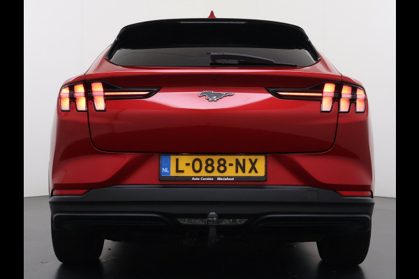 Ford Mustang Mach-E Extended RWD 98kWh SOH 94% Trekhaak Adap.Cruise B&O-Audio Leder 360°Camera Stoel+Stuurverwarming Navi Ecc Apple Carplay A Lmv 18" Privacy Glas Pdc Voorruitverwarming DAB Elek.Achterklep Keyless Dodehoekwaarschuwing 1e Eigenaar 750KG Trekgewicht Origineel Nederlandse Auto