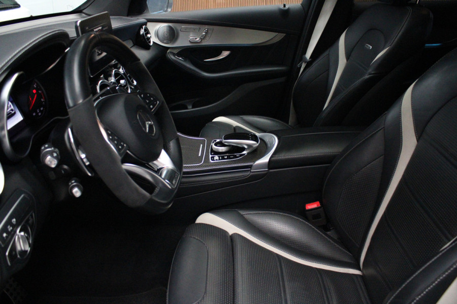 Mercedes-Benz GLC Coupé AMG 63 S 4M+ Ceramic Burmester 360° Camera Schuif-/ kanteldak Leer Navi Camera Stoelventilatie Stoelverwarming Climate Memory seats PTS LM velgen