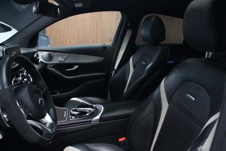Mercedes-Benz GLC Coupé AMG 63 S 4M+ Ceramic Burmester 360° Camera Schuif-/ kanteldak Leer Navi Camera Stoelventilatie Stoelverwarming Climate Memory seats PTS LM velgen