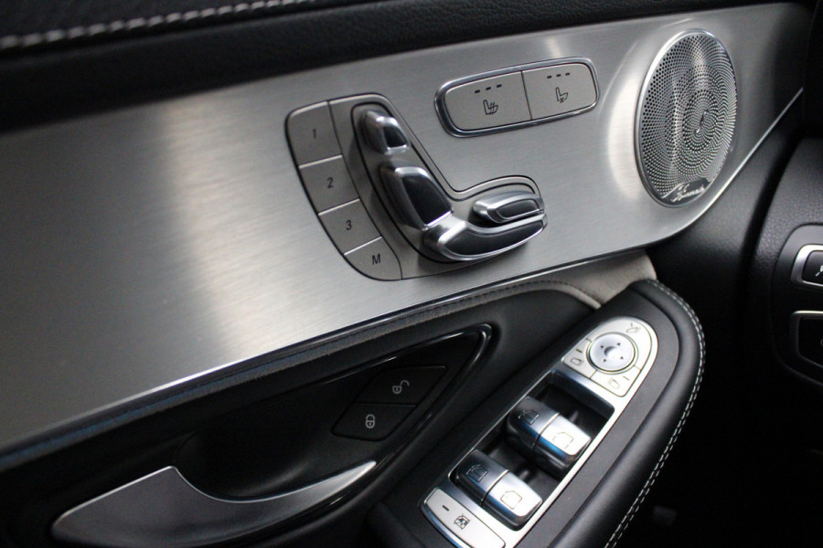 Mercedes-Benz GLC Coupé AMG 63 S 4M+ Ceramic Burmester 360° Camera Schuif-/ kanteldak Leer Navi Camera Stoelventilatie Stoelverwarming Climate Memory seats PTS LM velgen