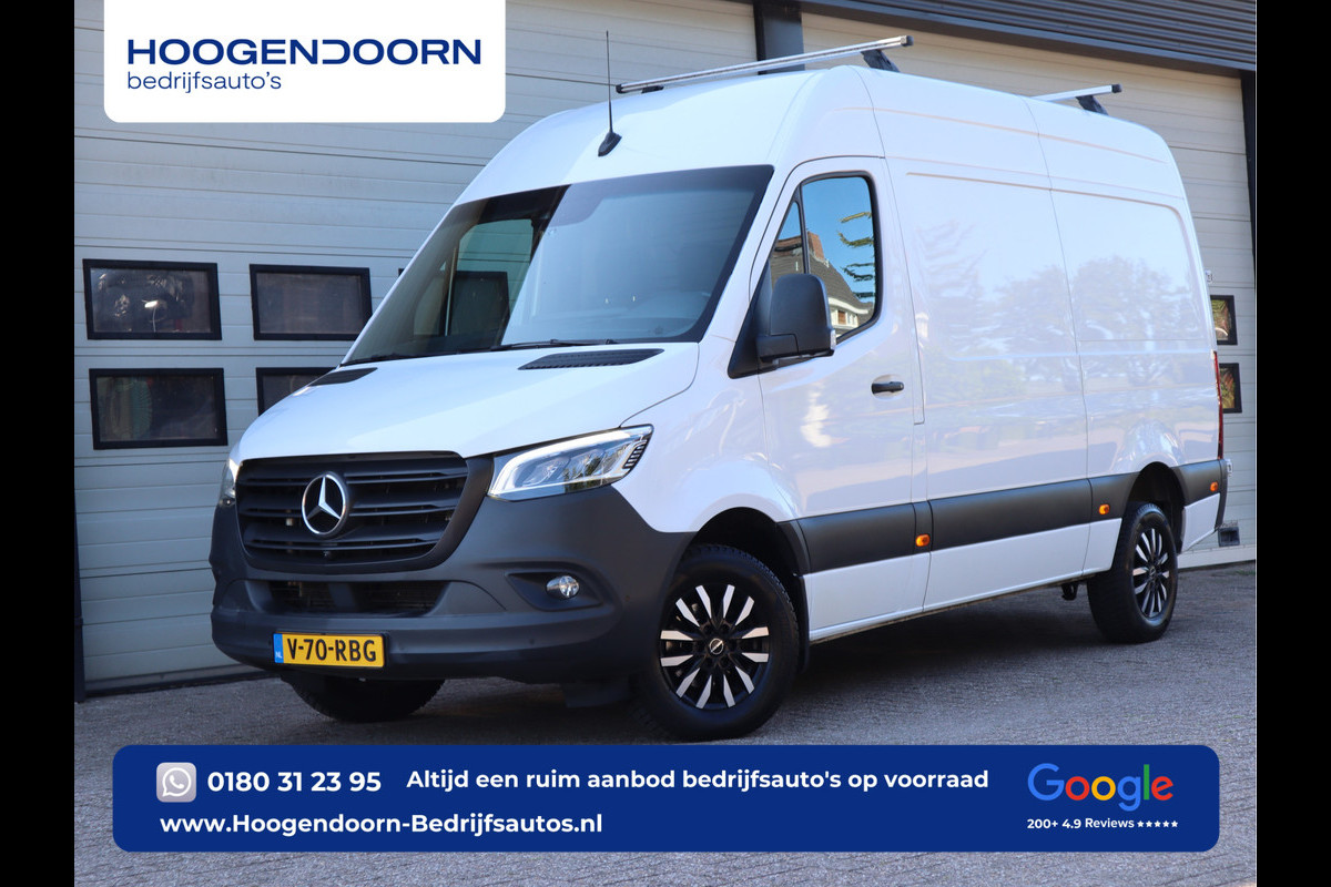 Mercedes-Benz Sprinter 319 CDI 3.0 V6 Automaat Euro 6 - L2H2 - Volledig Dealer onderhouden - LED - Trekhaak