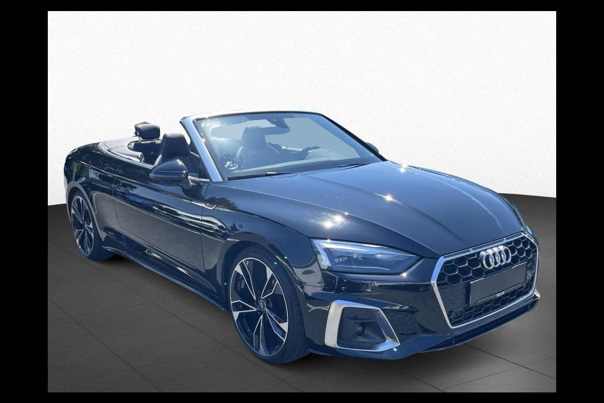 Audi A5 Cabriolet 35 Tfsi S-LINE ** LED, S-SPORTST, TREKH, MASSAGE, 20-inch LMV ** UNFALLFREI - Slechts 24.997km. (!) ** ** INFORMEER OOK NAAR ONZE AANTREKKELIJKE FINANCIAL-LEASE TARIEVEN **