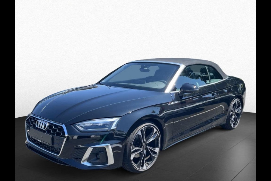 Audi A5 Cabriolet 35 Tfsi S-LINE ** LED, S-SPORTST, TREKH, MASSAGE, 20-inch LMV ** UNFALLFREI - Slechts 24.997km. (!) ** ** INFORMEER OOK NAAR ONZE AANTREKKELIJKE FINANCIAL-LEASE TARIEVEN **