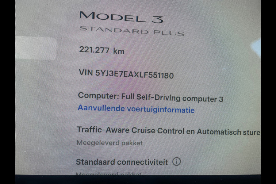 Tesla Model 3 Standard RWD Plus 60 kWh