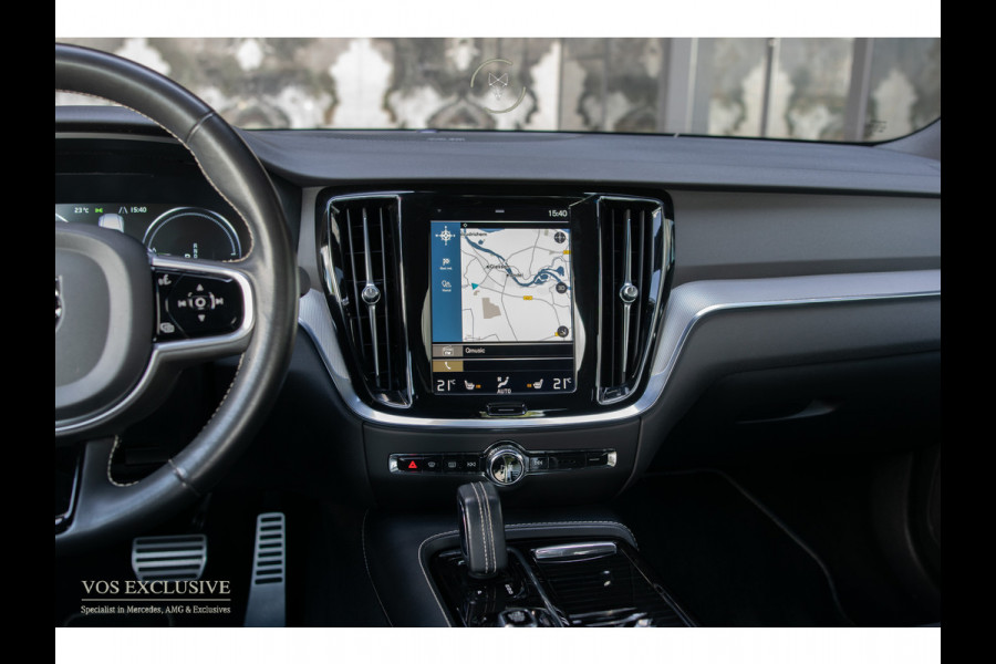 Volvo S60 2.0 T6 AWD Twin Engine R-Design Harman-Kardon|ACC|Keyless|18"|Verw-sportstoelen|Camera|Aut8
