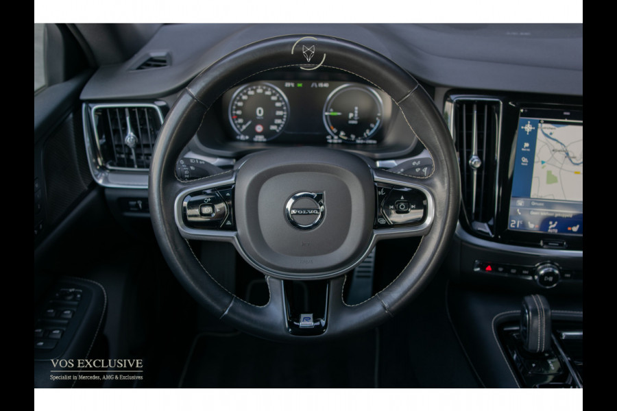 Volvo S60 2.0 T6 AWD Twin Engine R-Design Harman-Kardon|ACC|Keyless|18"|Verw-sportstoelen|Camera|Aut8