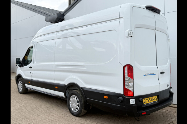 Ford E-Transit 68kWh L4H3 316km WLTP BEV Snelladen Carplay Climate control 360° camera Parkeersensoren v+a Stoelverwarming