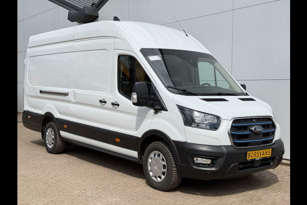 Ford E-Transit 68kWh L4H3 316km WLTP BEV Snelladen Carplay Climate control 360° camera Parkeersensoren v+a Stoelverwarming