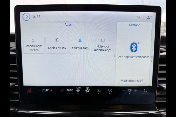 Ford E-Transit 68kWh L4H3 316km WLTP BEV Snelladen Carplay Climate control 360° camera Parkeersensoren v+a Stoelverwarming