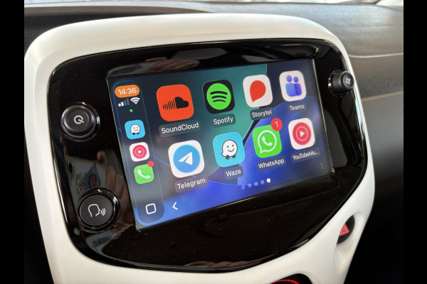Citroën C1 1.0 VTi Millenium 5-drs. CARPLAY/DAB/AIRCO/LIMITER