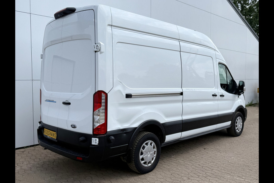 Ford E-Transit 68kWh 184PK L3H3 317km WLTP 98.5% (SOH) BEV Snelladen 360° Camera Climate Control Cruise Control Navigatie Carplay Parkeersensoren voor achter