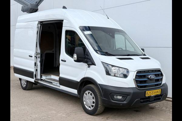 Ford E-Transit 68kWh 184PK L3H3 317km WLTP 98.5% (SOH) BEV Snelladen 360° Camera Climate Control Cruise Control Navigatie Carplay Parkeersensoren voor achter