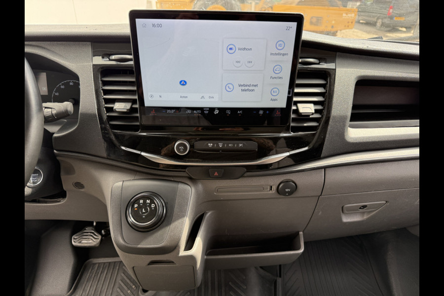 Ford E-Transit 68kWh 184PK L3H3 317km WLTP 98.5% (SOH) BEV Snelladen 360° Camera Climate Control Cruise Control Navigatie Carplay Parkeersensoren voor achter