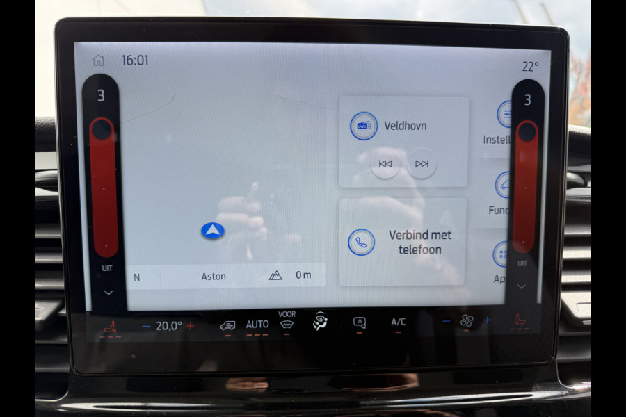 Ford E-Transit 68kWh 184PK L3H3 317km WLTP 98.5% (SOH) BEV Snelladen 360° Camera Climate Control Cruise Control Navigatie Carplay Parkeersensoren voor achter