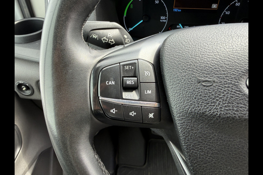 Ford E-Transit 68kWh 184PK L3H3 317km WLTP 98.5% (SOH) BEV Snelladen 360° Camera Climate Control Cruise Control Navigatie Carplay Parkeersensoren voor achter