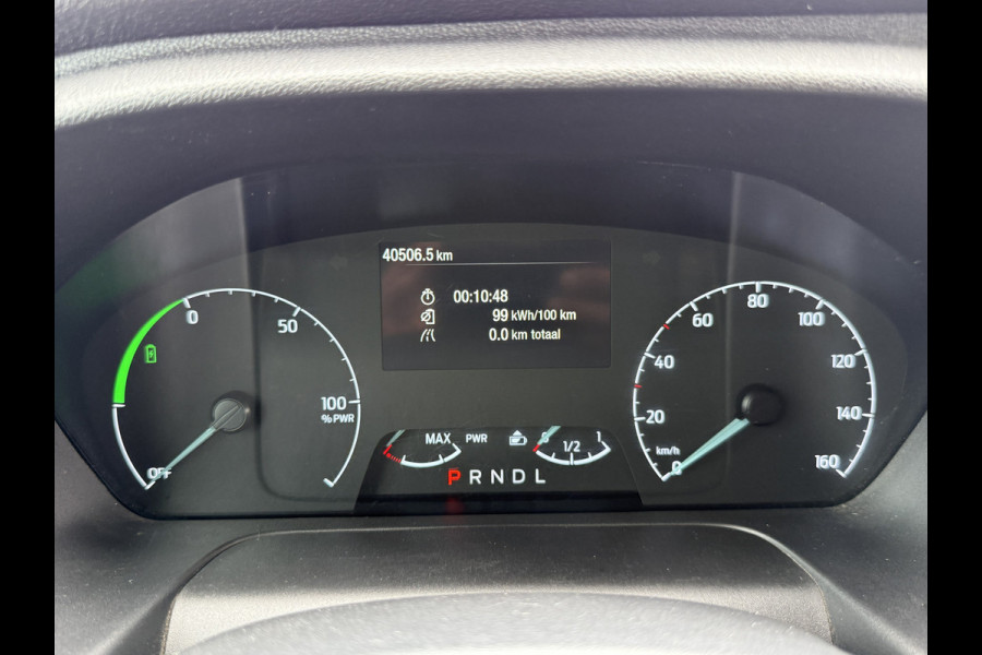 Ford E-Transit 68kWh 184PK L3H3 317km WLTP 98.5% (SOH) BEV Snelladen 360° Camera Climate Control Cruise Control Navigatie Carplay Parkeersensoren voor achter