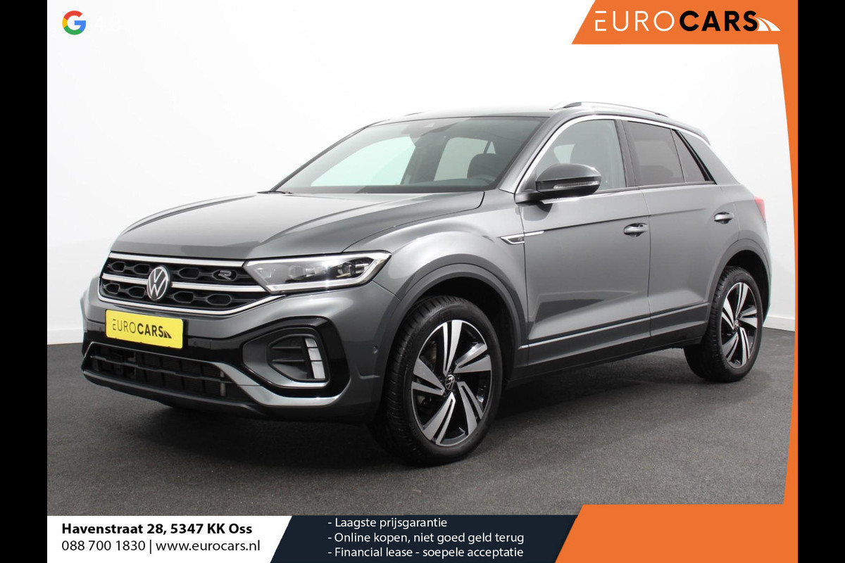 Volkswagen T-Roc 1.5 TSI 150pk Automaat R-Line Plus Navigatie Apple Carplay/Android Auto Camera Parkeersensoren Adaptive Cruise Control Stoelverwarming Virtual Cockpit Elektrische achterklep Getinte ramen Climate Control