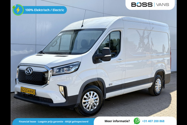 Maxus eDeliver 9 72 kWh 204PK L2H2 280km WLTP Snelladen LED Carplay Cruise control Camera Airco Parkeersensoren v+a