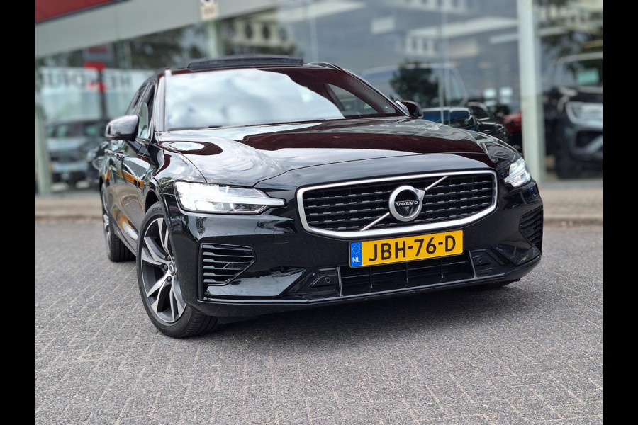 Volvo V60 2.0 T8 Twin Engine AWD R-Design | SOH: 94,3% | Pano | H&K | Luxury Line | HUD | Massage & Memory Leder |