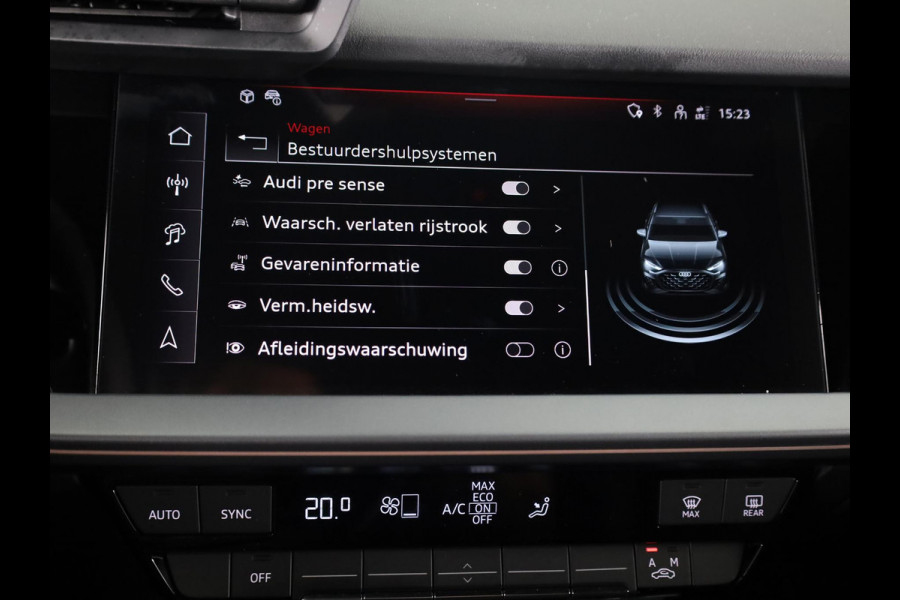 Audi A3 Sportback 30 TFSI S edition 116 pk S-tronic | Verlengde garantie | Navigatie | Panoramadak | Parkeersensoren (Park assist) | Achteruitrijcamera | S-Line |