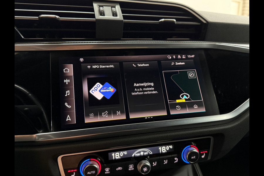 Audi Q3 45 TFSI e S line | 245 PK | Virtual Cockpit Plus | Camera | Black Optics | Leder | 2022