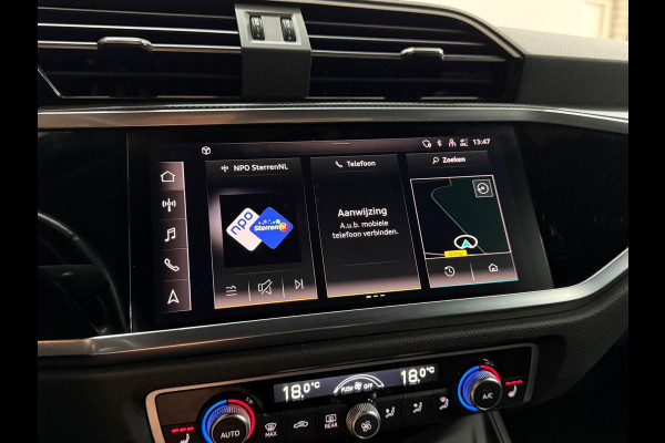 Audi Q3 45 TFSI e S line | 245 PK | Virtual Cockpit Plus | Camera | Black Optics | Leder | 2022
