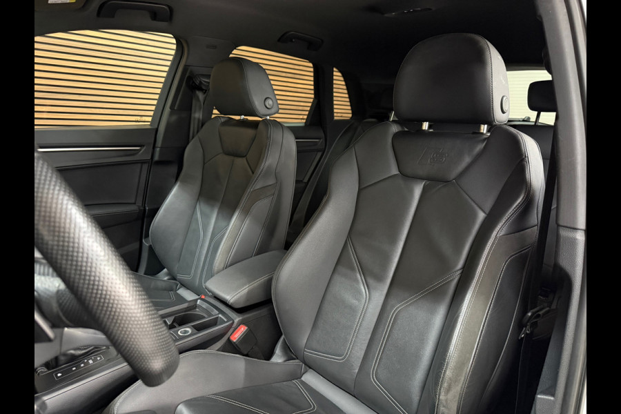 Audi Q3 45 TFSI e S line | 245 PK | Virtual Cockpit Plus | Camera | Black Optics | Leder | 2022