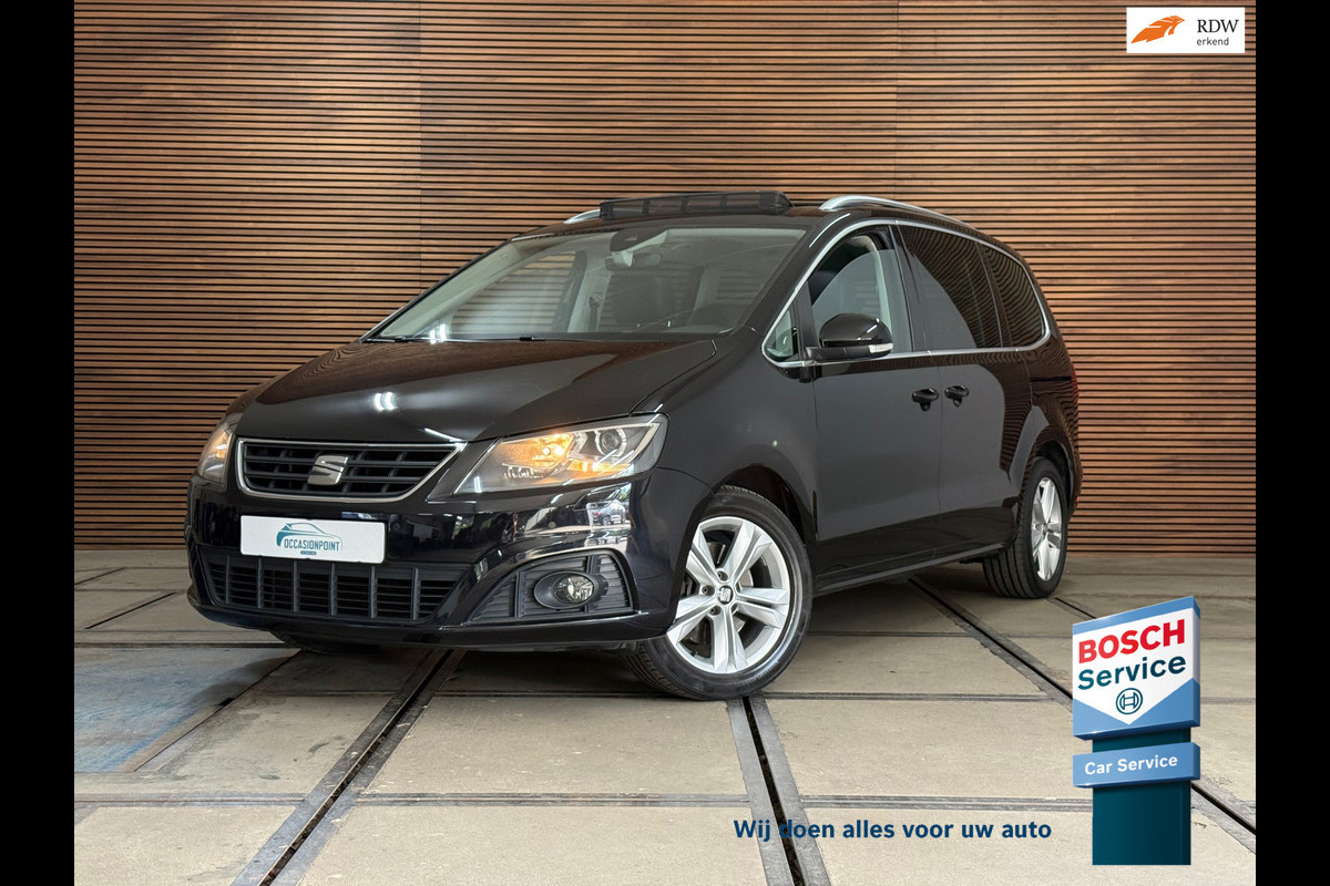 Seat Alhambra 1.4 TSI Style FR-Line | 7p. | Full Option | Trekhaak | Pano | Lederpakket | Winterpakket | LED |Seat Multimedia Plus