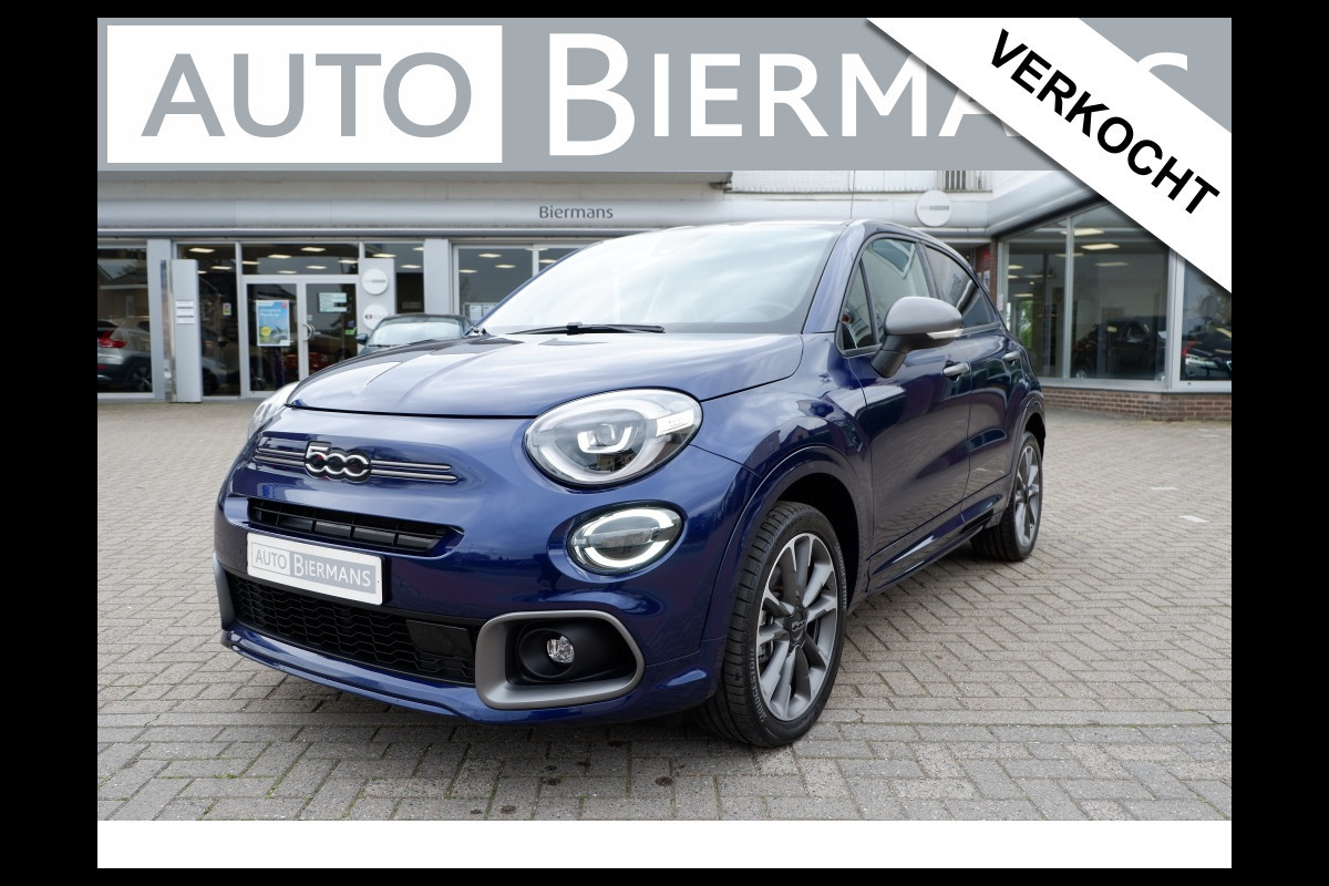 Fiat 500X 1.5 Hybrid Sport / INCL. 12mnd BOVAG / Apple-Carplay / Navi
