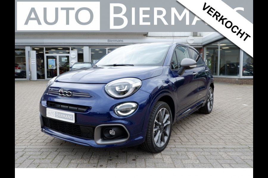 Fiat 500X 1.5 Hybrid Sport / INCL. 12mnd BOVAG / Apple-Carplay / Navi