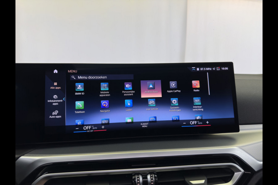 BMW i4 eDrive40 High Executive 84 kWh [3-Fase-11kW] {SoH-98%} (INCL.BTW) *PANO | HEAD-UP | LEATHER | LASER-LED | HARMAN/KARDON | HEATED-SPORTSEATS | WIDESCREEN-DIGI-COCKPIT | CAMERA | DAB+ | PRIVACY-GLASS | NAVI-FULLMAP | ECC | PDC | 18''ALU*