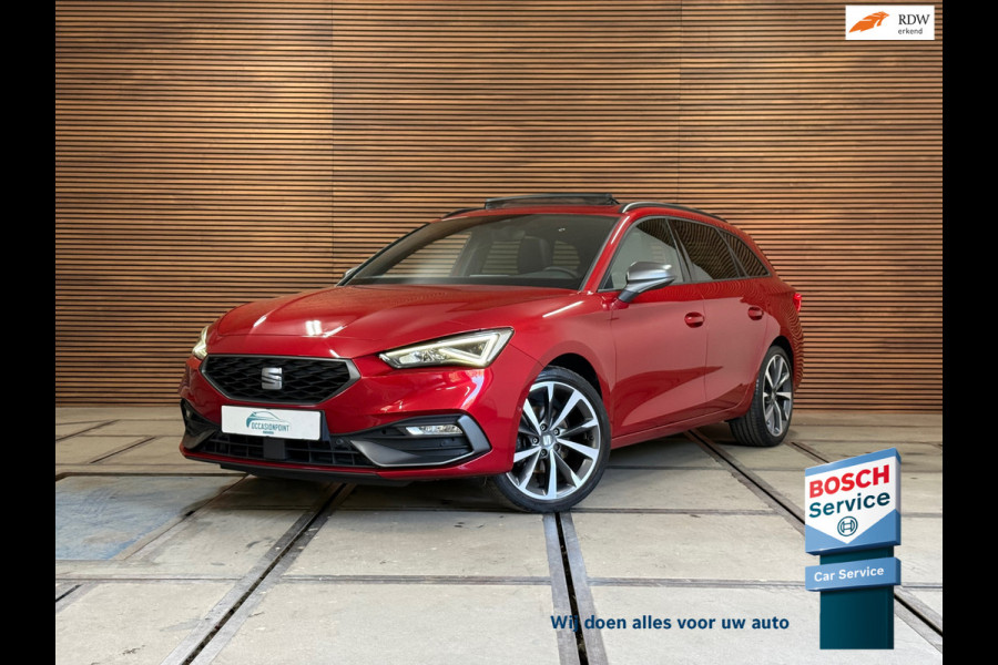 Seat Leon Sportstourer 1.5 eTSI FR Business Intense | Pano | Matrix LED | Trekhaak | ACC | Camera