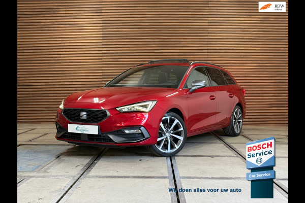 Seat Leon Sportstourer 1.5 eTSI FR Business Intense | Pano | Matrix LED | Trekhaak | ACC | Camera