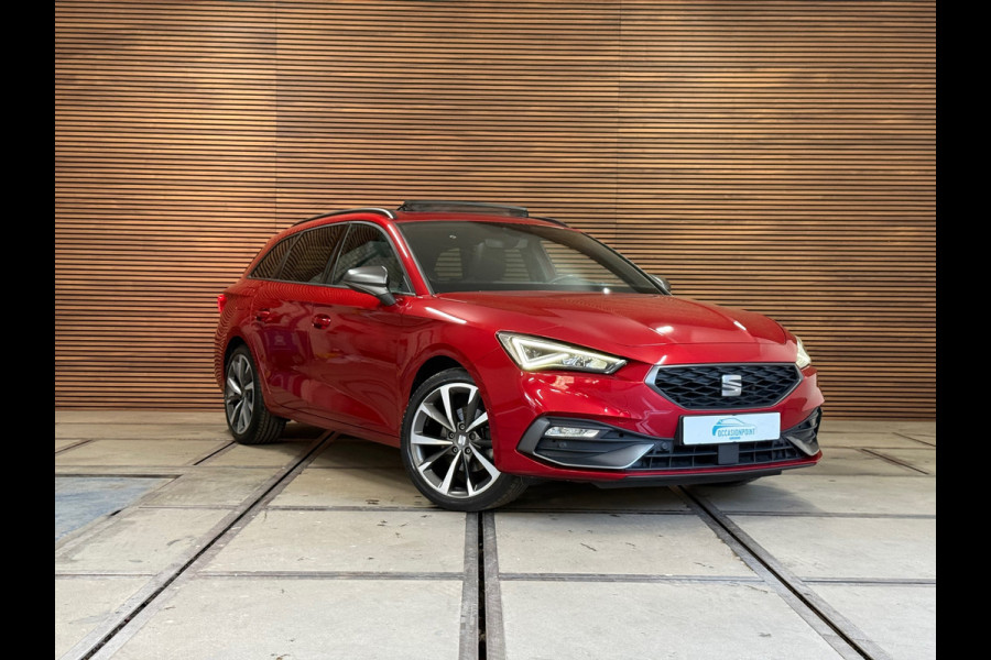 Seat Leon Sportstourer 1.5 eTSI FR Business Intense | Pano | Matrix LED | Trekhaak | ACC | Camera