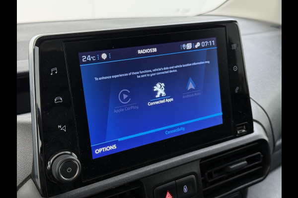 Peugeot Partner 1.2 PureTech Premium BENZINE, BPM vrij, Airco, Navigatie, Cruise Control, EX Lease