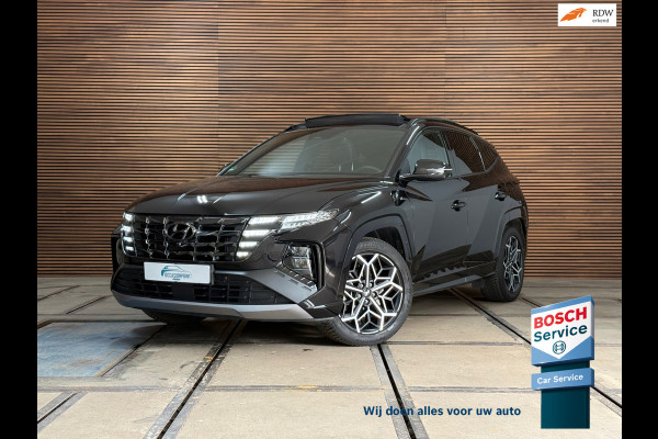 Hyundai Tucson 1.6 T-GDI | N-Line Sky | Pano | Mild-hybride | Winterpakket | 19inch | Adapt cruise | Camera | Bomvol |