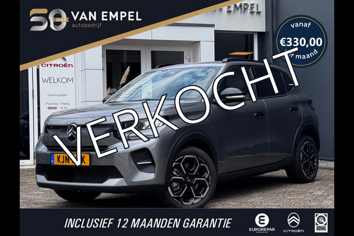 Citroën ë-C3 Max 113pk 44 kWh | Camera | Navigatie | Climate control | Draadloze Carplay / Android Auto |