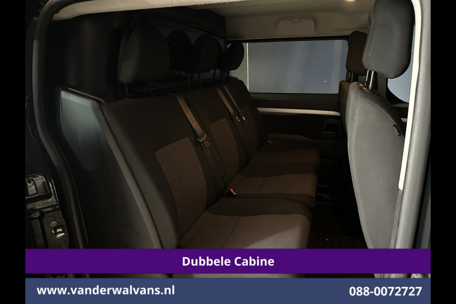 Opel Vivaro 2.0 CDTI 123pk Automaat L3H1 Dubbele Cabine Euro6 Airco | 5-Zits | Camera | Navigatie | Apple Carplay Cruisecontrol, Parkeersensoren